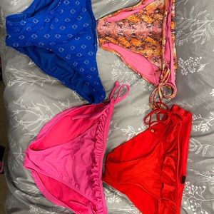 4 bikini bottoms